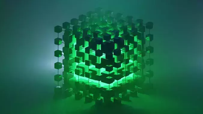 Geometry Nodes RubiksCube 3d model 3D model