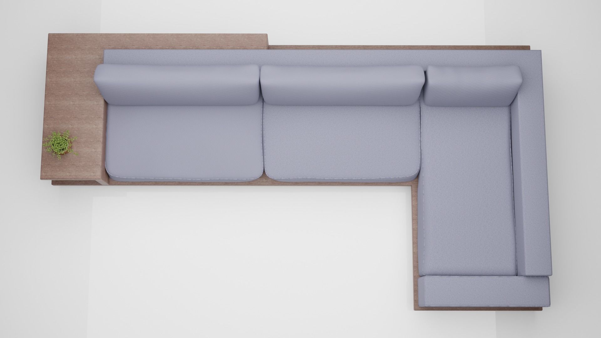 Sofa with table modern 3d model 3D model_3