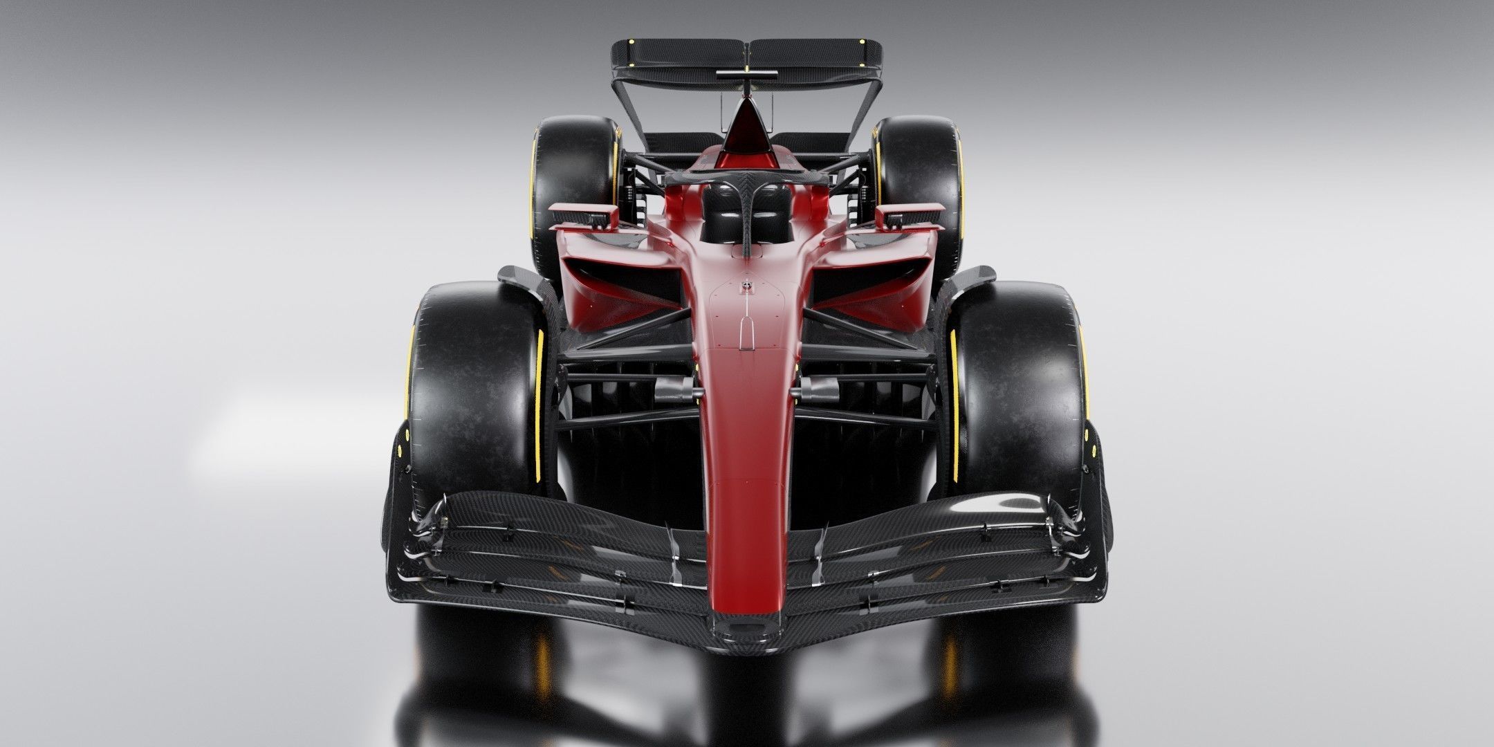 F1 Car 2023 3D model_2