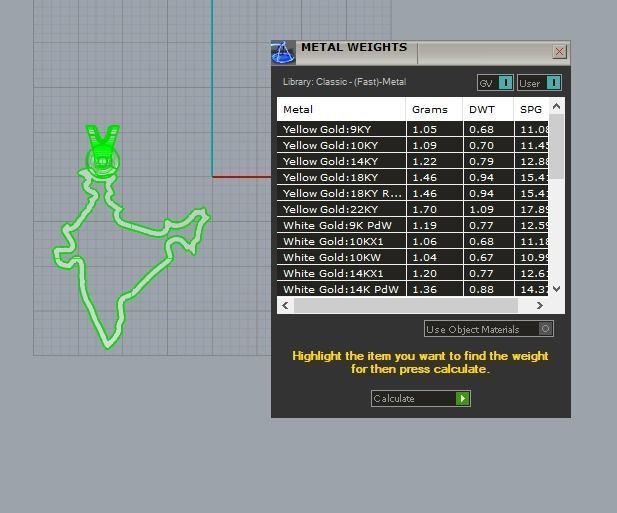 India map pendant 3D print model_12