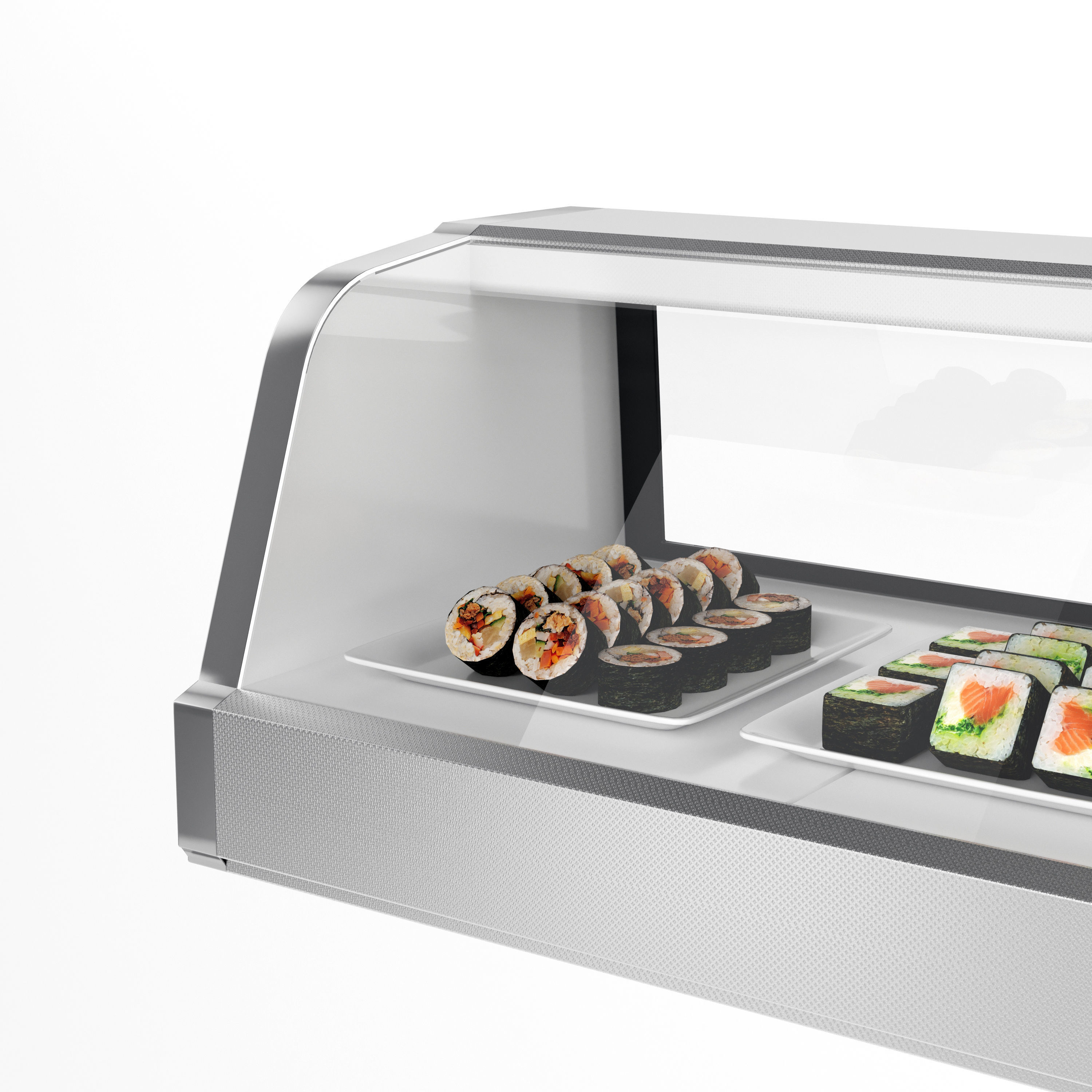 Sushi Case Turbo Air 3D model_3