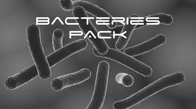 Professional realistic Bacteries Pack 