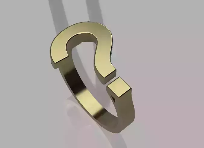 Question mark Ring