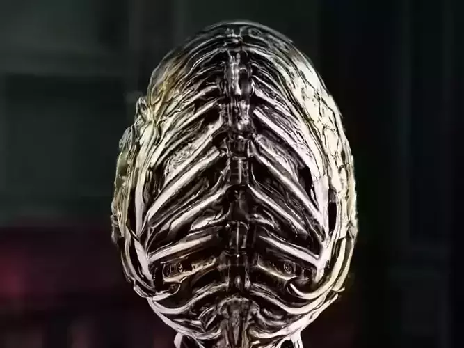 Realistic high quality Alien Egg PBR