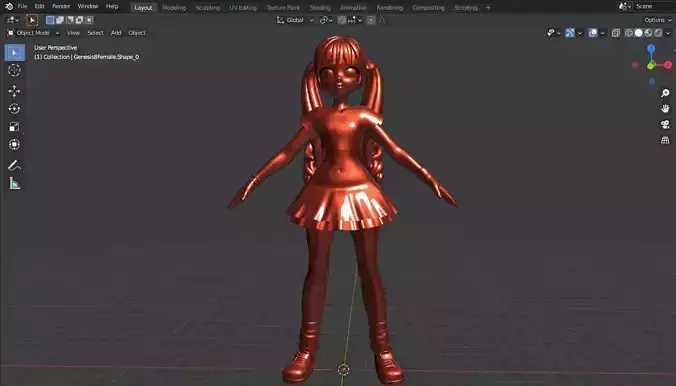 Doll Base Mesh