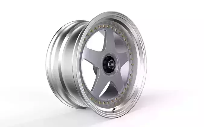 SSR Professor SP6 Wheel 3D model