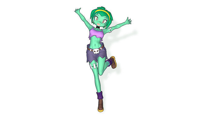 Rottytops figure 3D print model