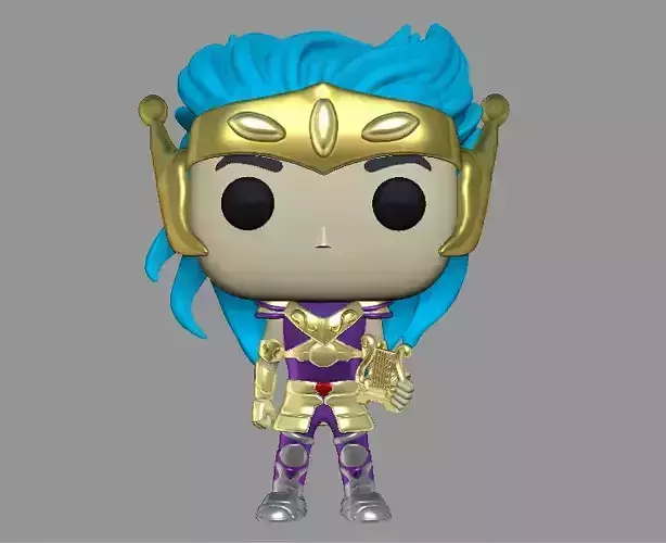 Funko Lyra Orphee - Caballeros del zodiaco 3D print model