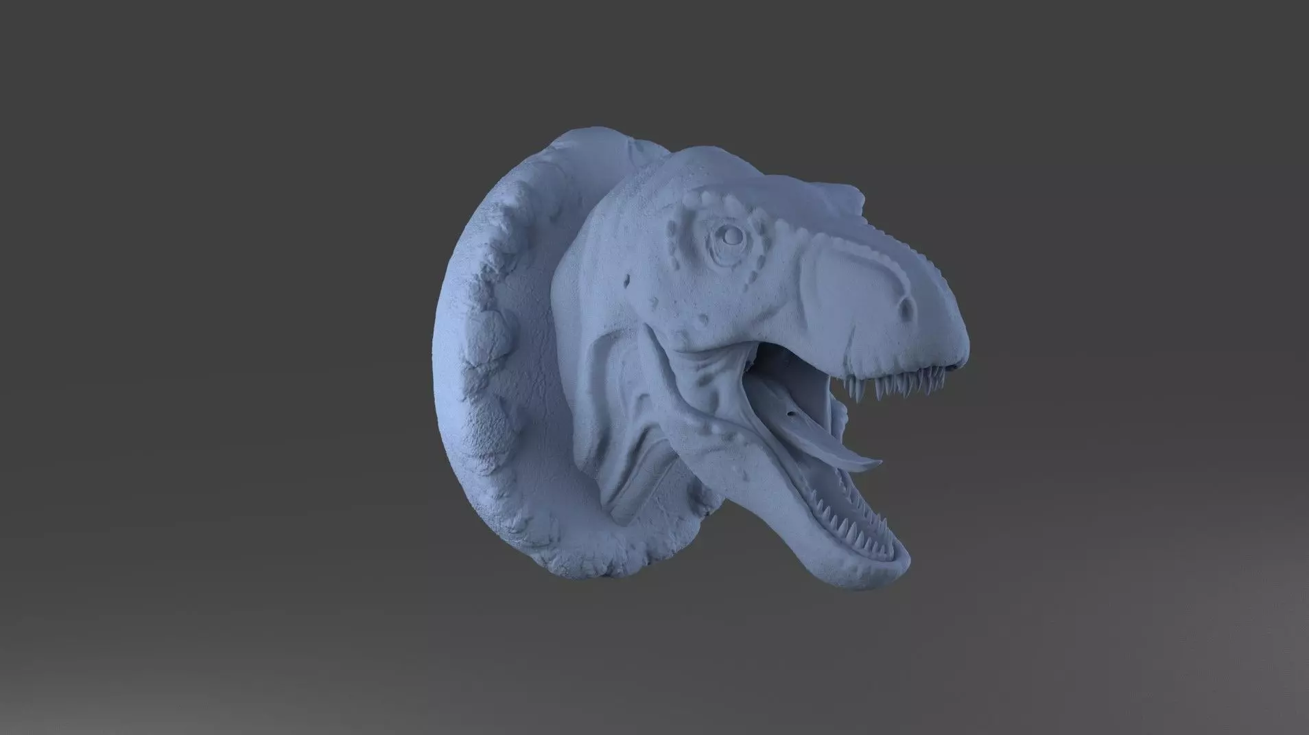T-REX Bust 3D print model