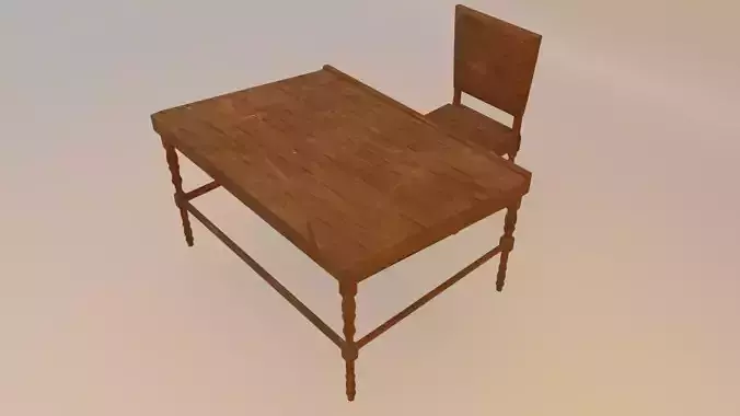 Table and Chair