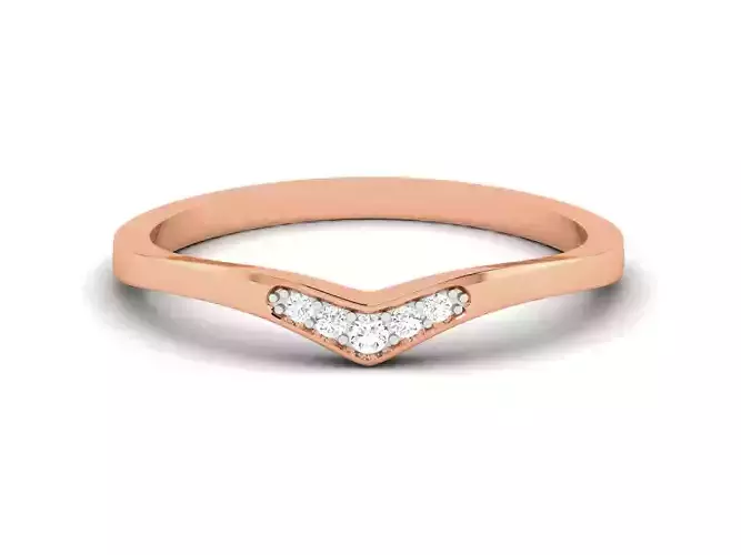 Women Solitaire Ring 3dm render details 