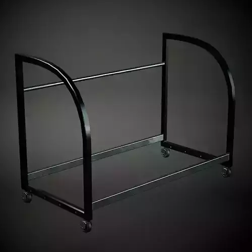 Industrial Shelf on wheels