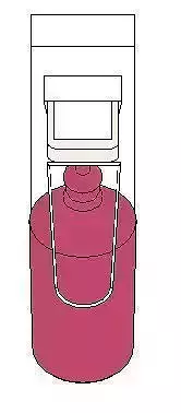 LEVER ACTIVATED SOAP BOTTLE 3D model