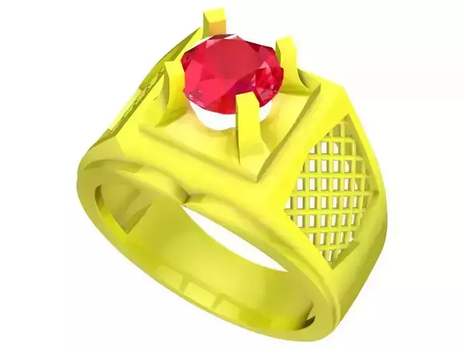 6133 luxury korean diamond men ring