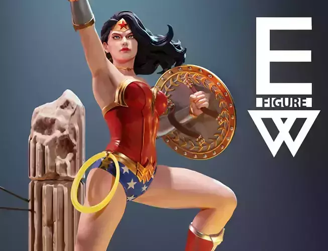 Wonder Woman - 3D STL READY TO PRINT