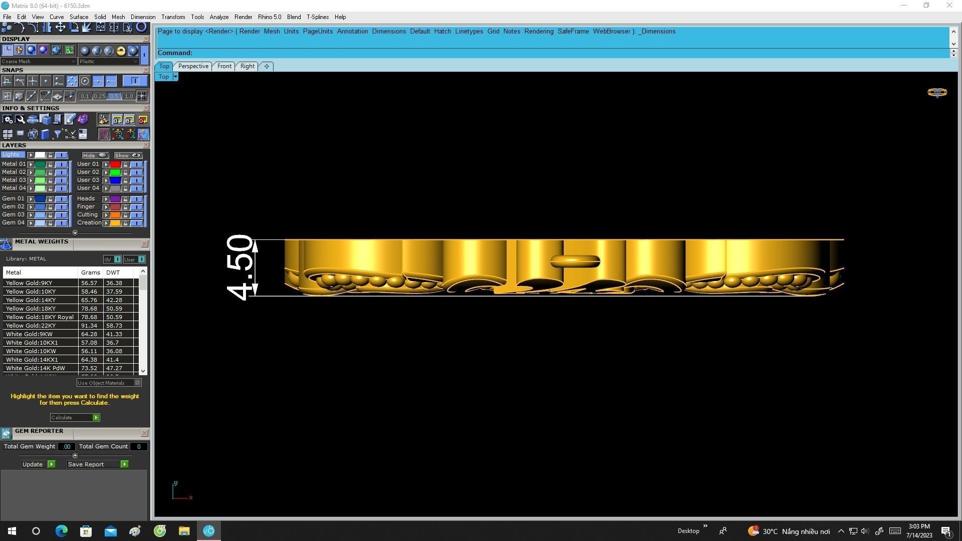 6150 Chinese goat pendant  3D print model_5