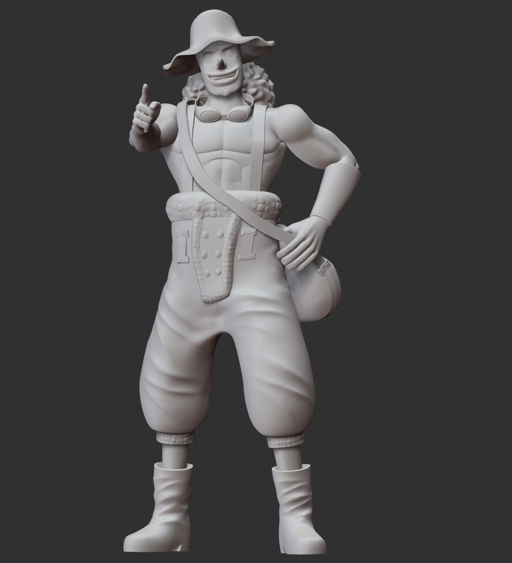 Usopp - One Piece 3D print model_3