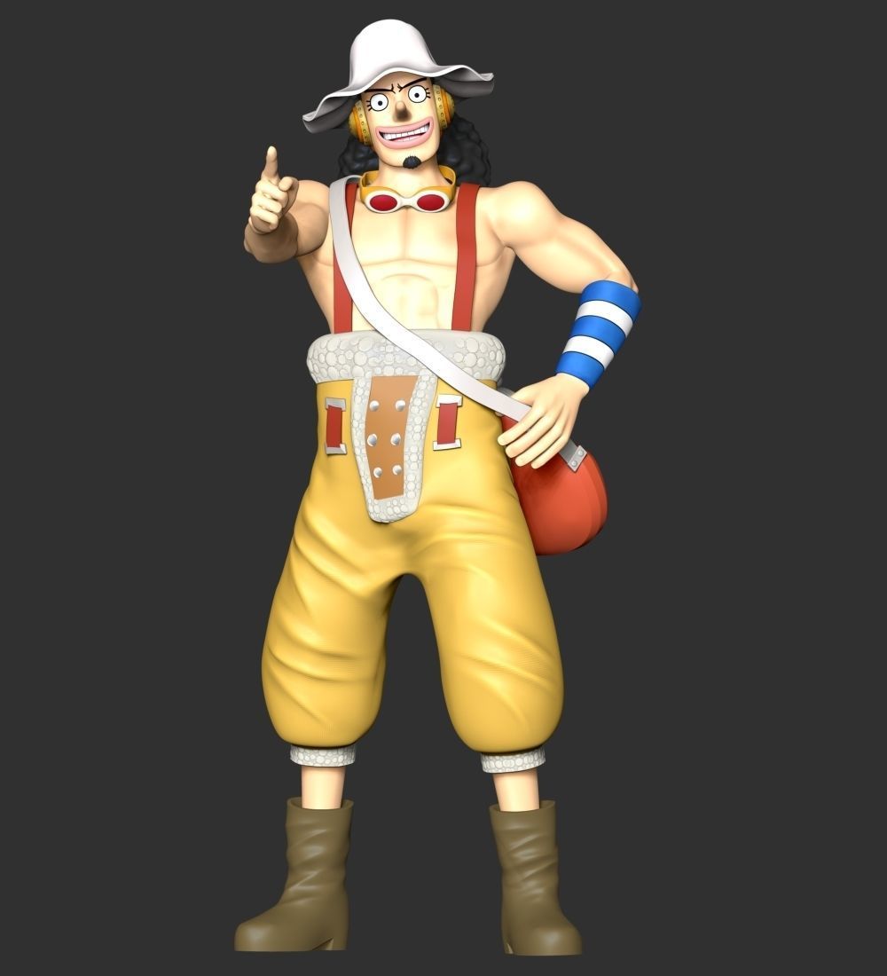Usopp - One Piece 3D print model_7