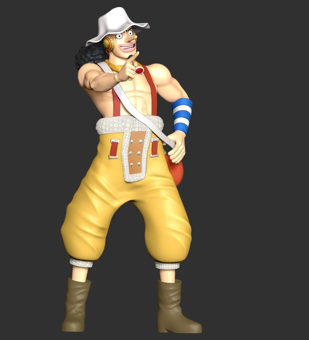 Usopp - One Piece 3D print model_4
