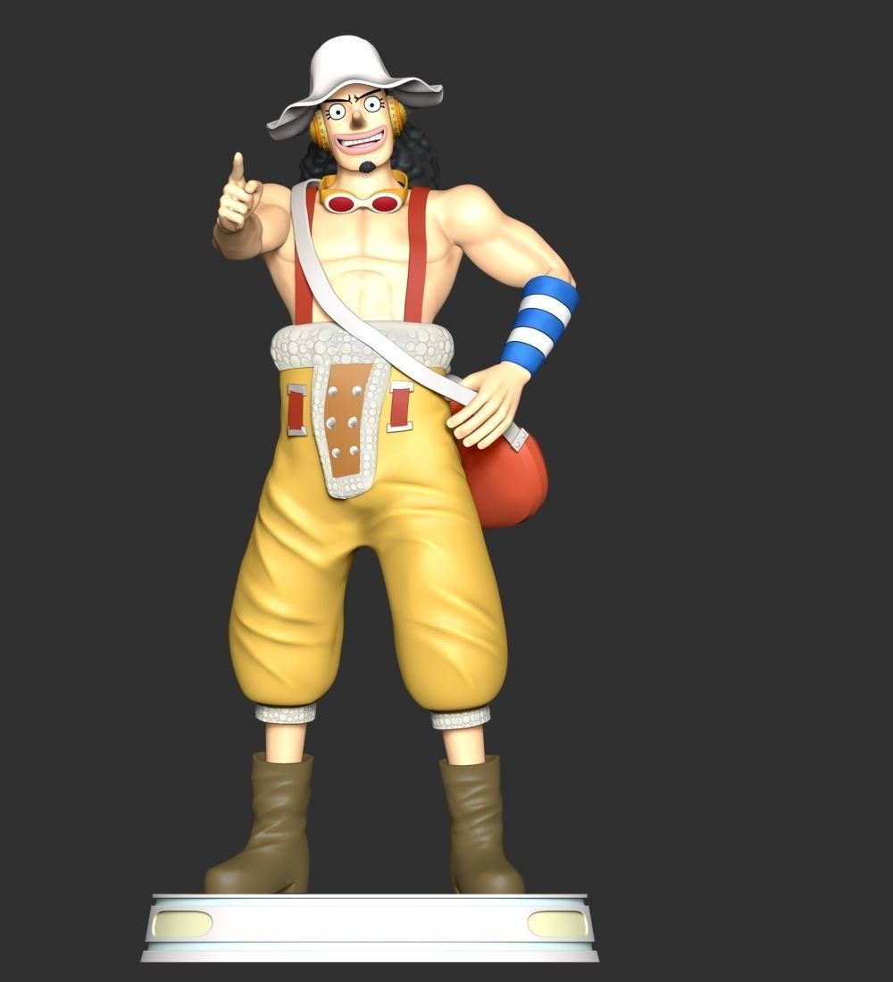 Usopp - One Piece 3D print model_1