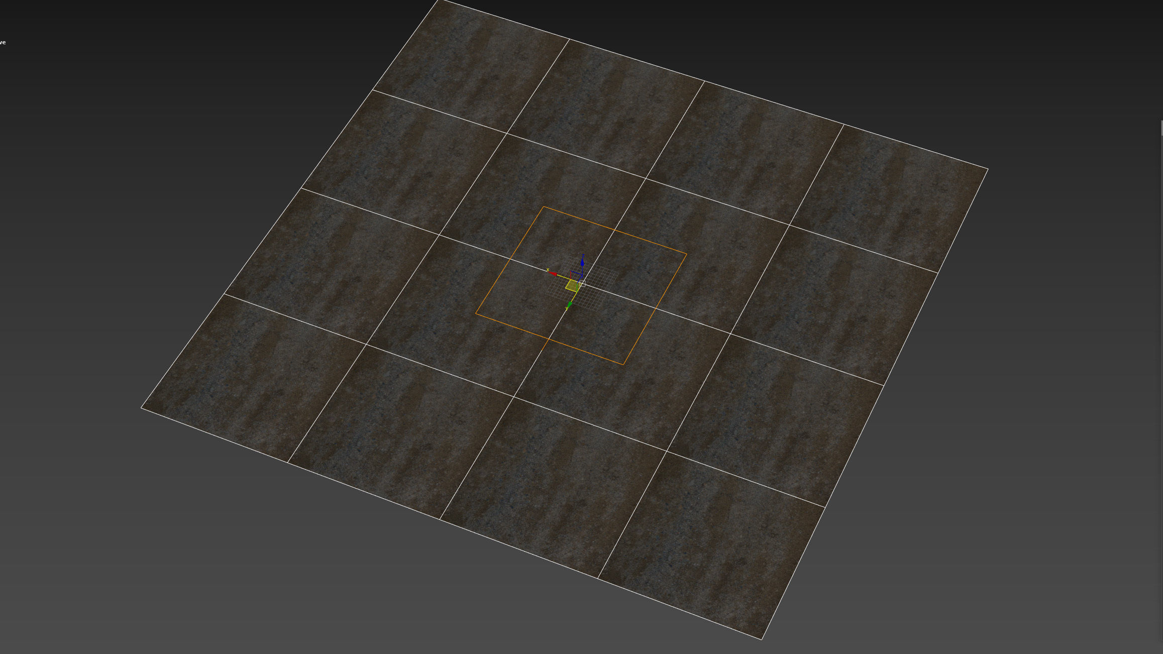 Ground material with stones 04 3D model_8