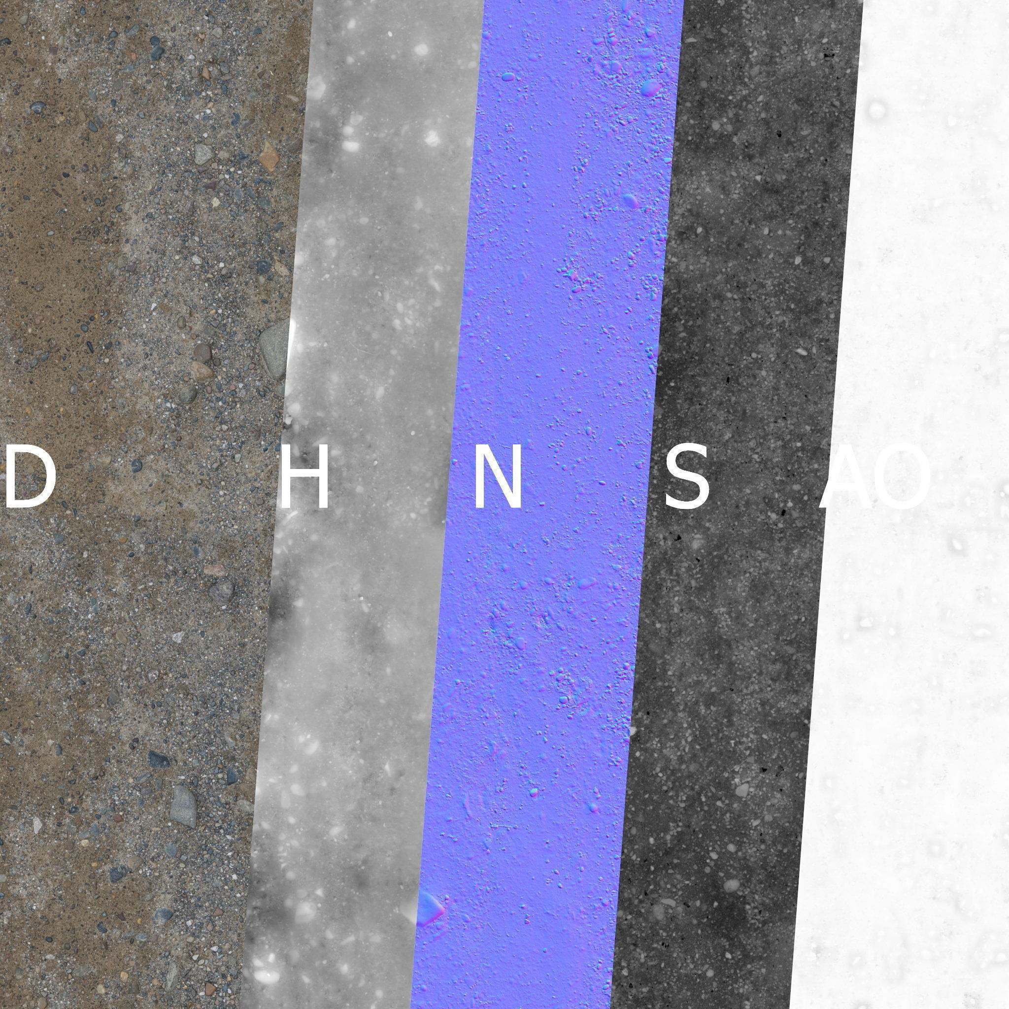 Ground material with stones 04 3D model_10