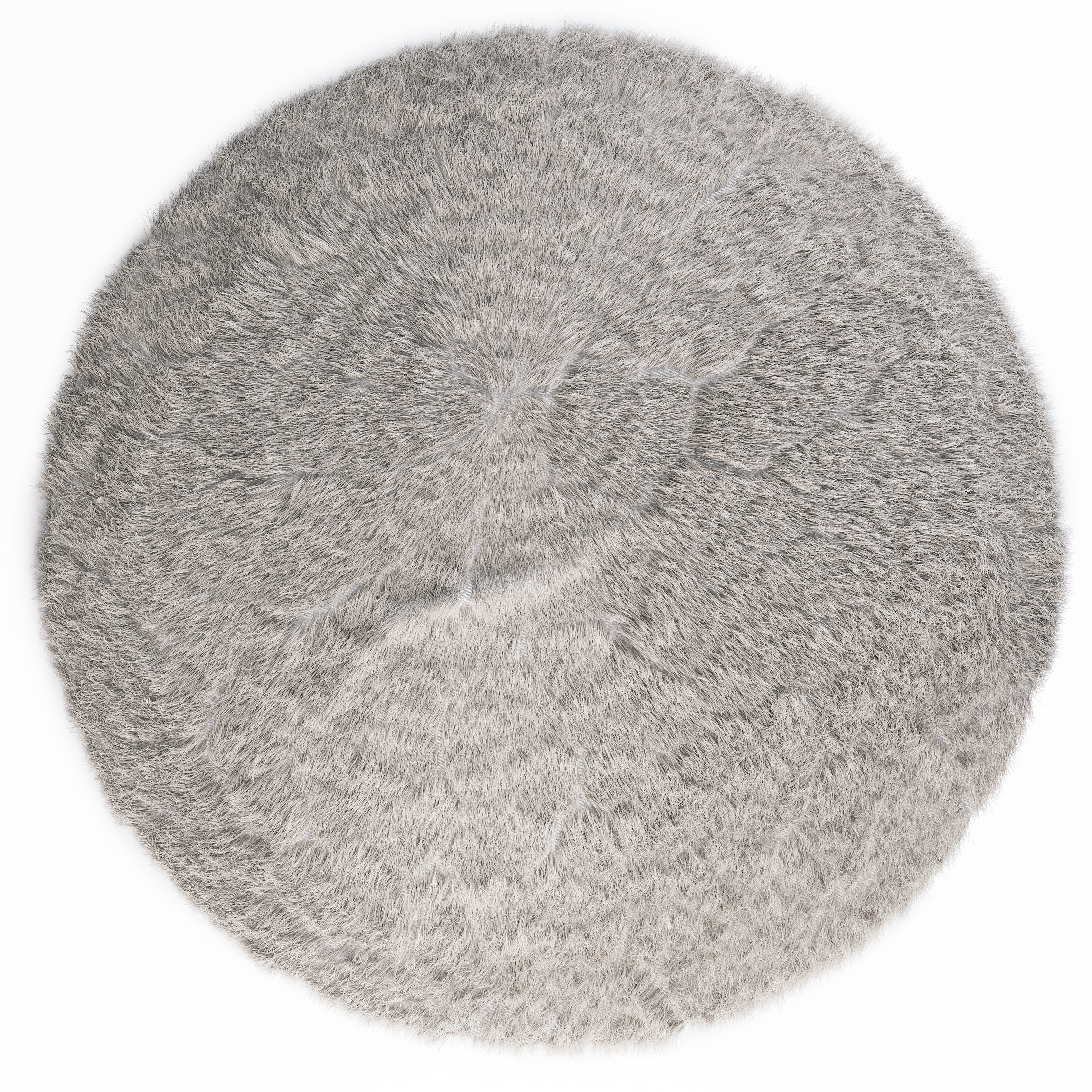 Cozy Fur Carpet 3D model_3