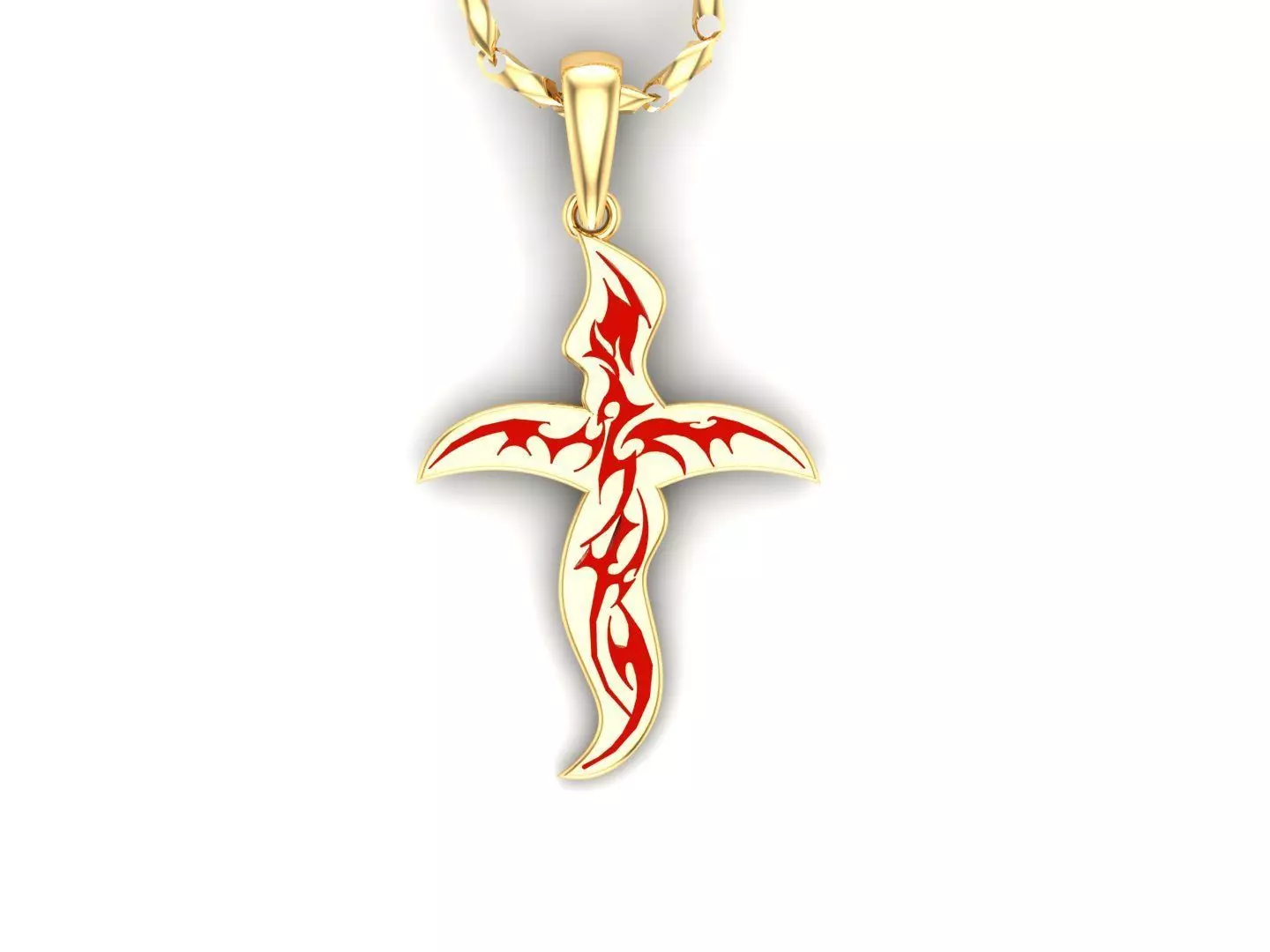 Light Gold Cross New Design CP 6 3D print model