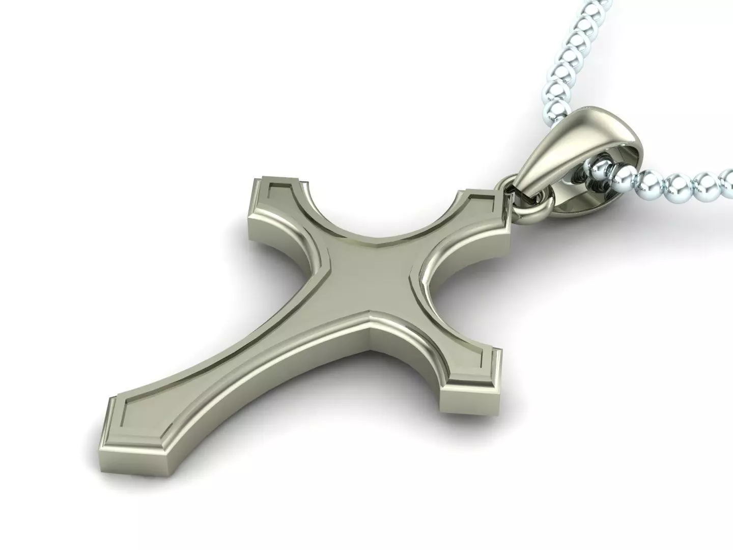 Light Gold Cross New Design CP 59 3D print model