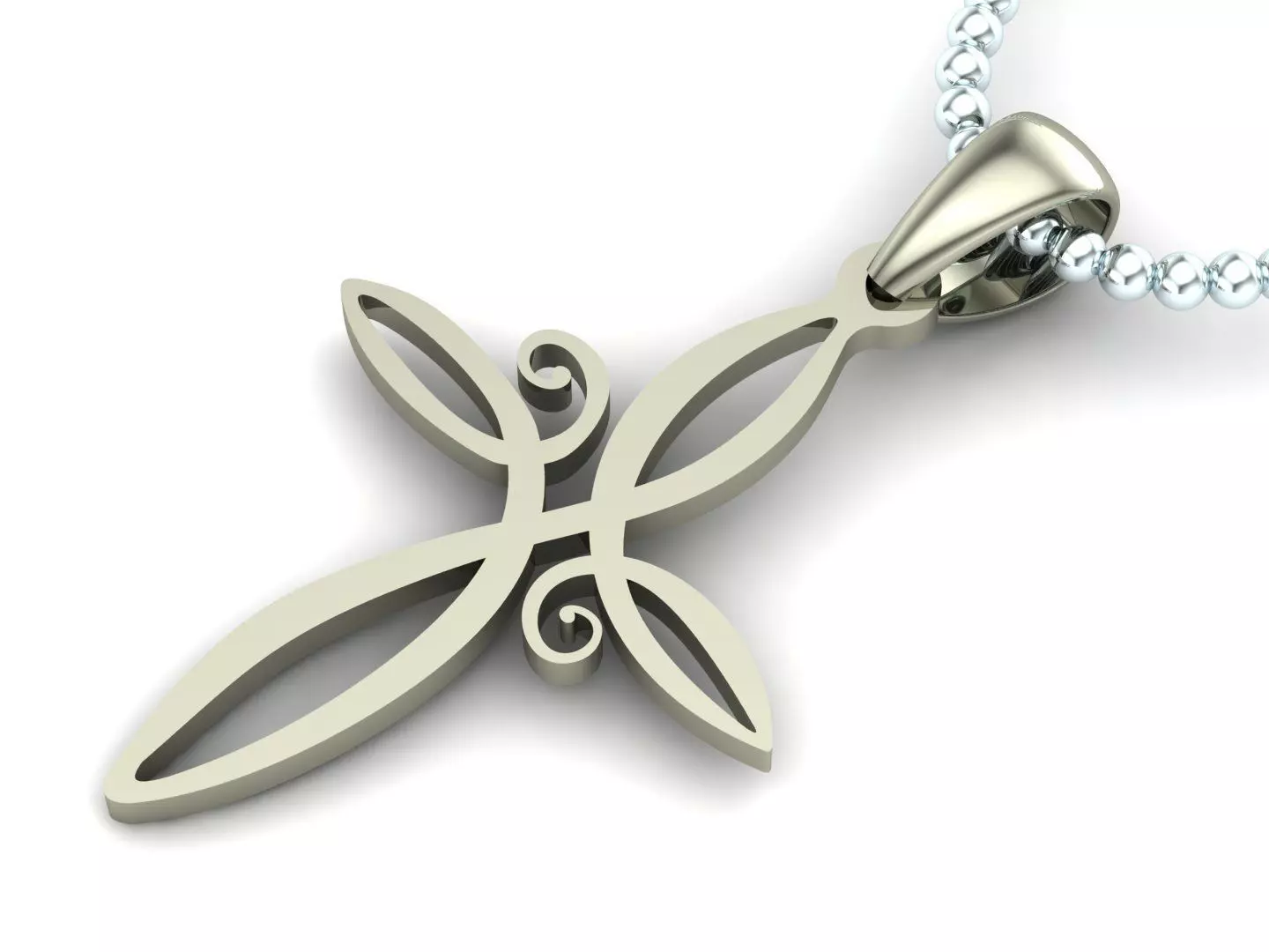 Light Gold Cross New Design CP 58 3D print model