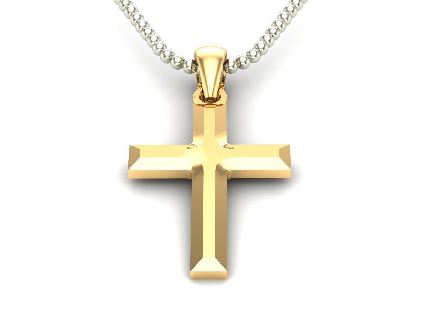 Light Gold Cross New Design CP 36 3D print model_2
