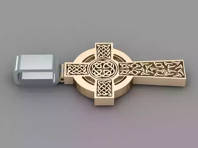 Light Gold Cross New Design  CP 3