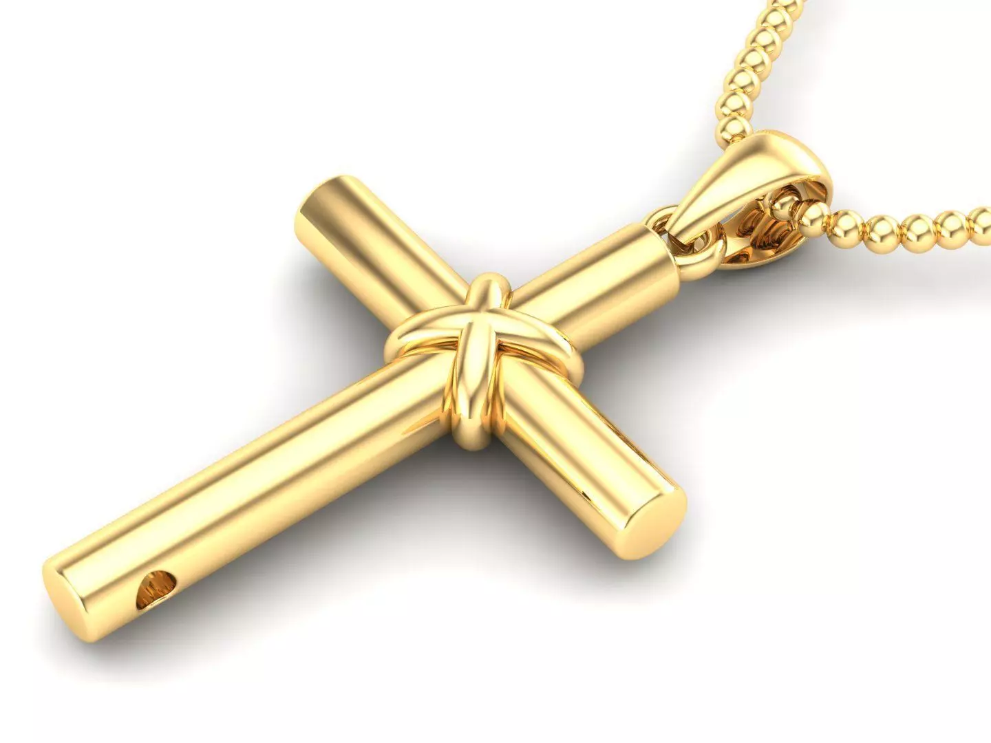 Light Gold Cross New Design  CP 23 3D print model_0