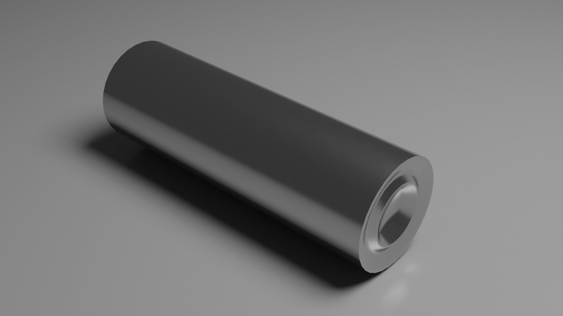 Battery 3D Low-poly 3D model_4