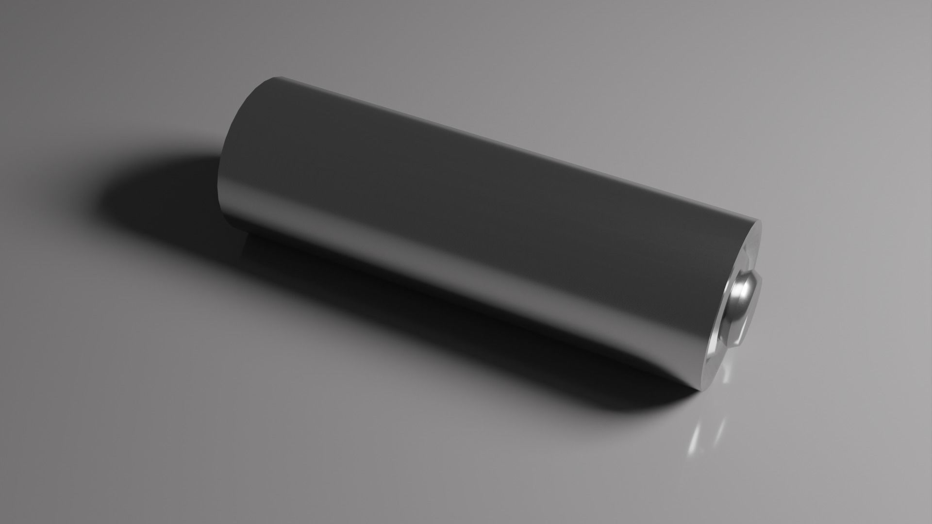 Battery 3D Low-poly 3D model_5