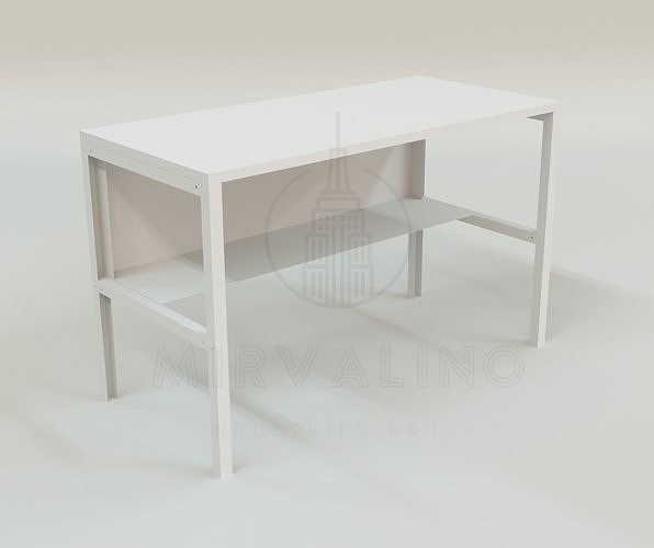 workbench Low-poly 3D model