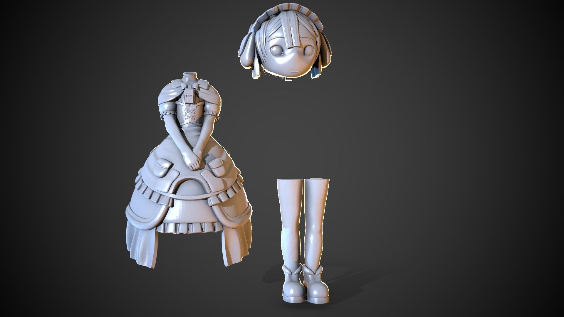 Maruruk - made in abyss 3D print model_7