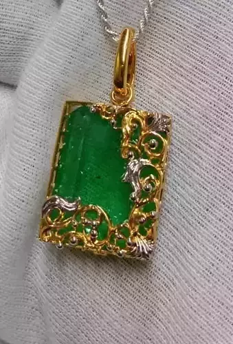 Antique Square Shape Pendent