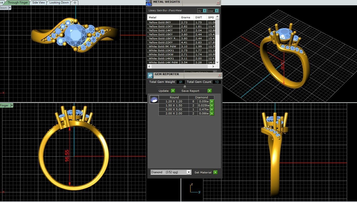 Ring Girl Free 3D print model_4