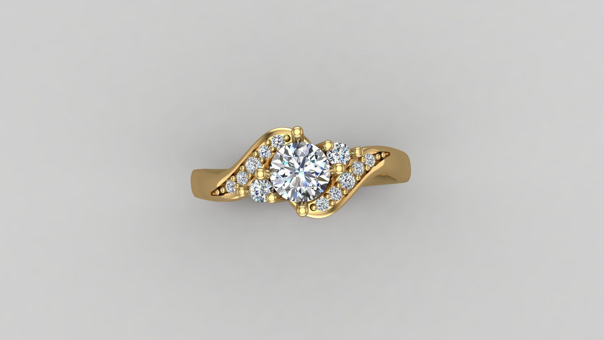 Ring Girl Free 3D print model_2