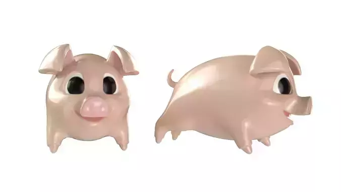 Cartoon pig