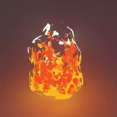Stylized Flame  Texture