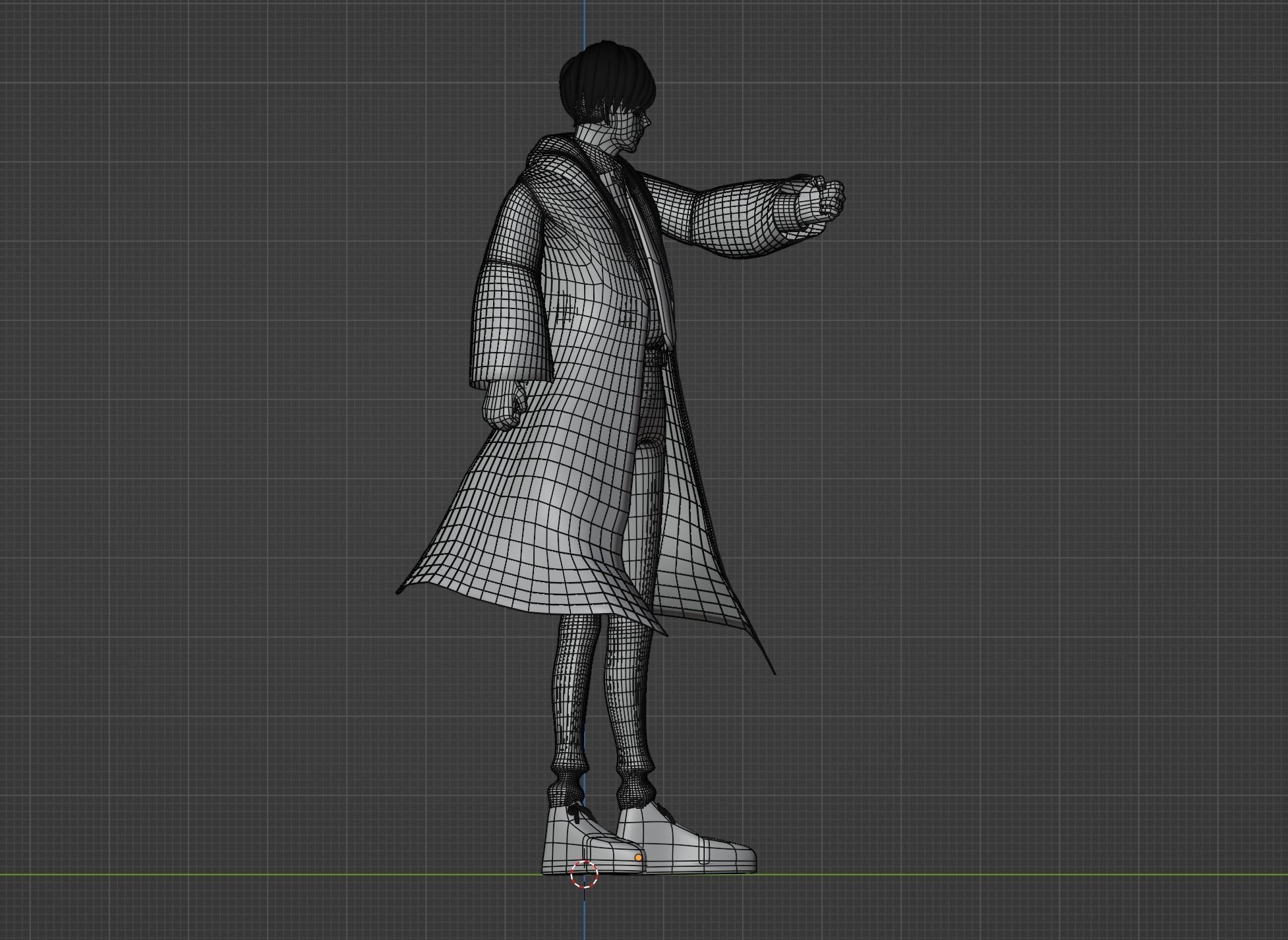 Mash Burnedead - Mashle 3D model_11