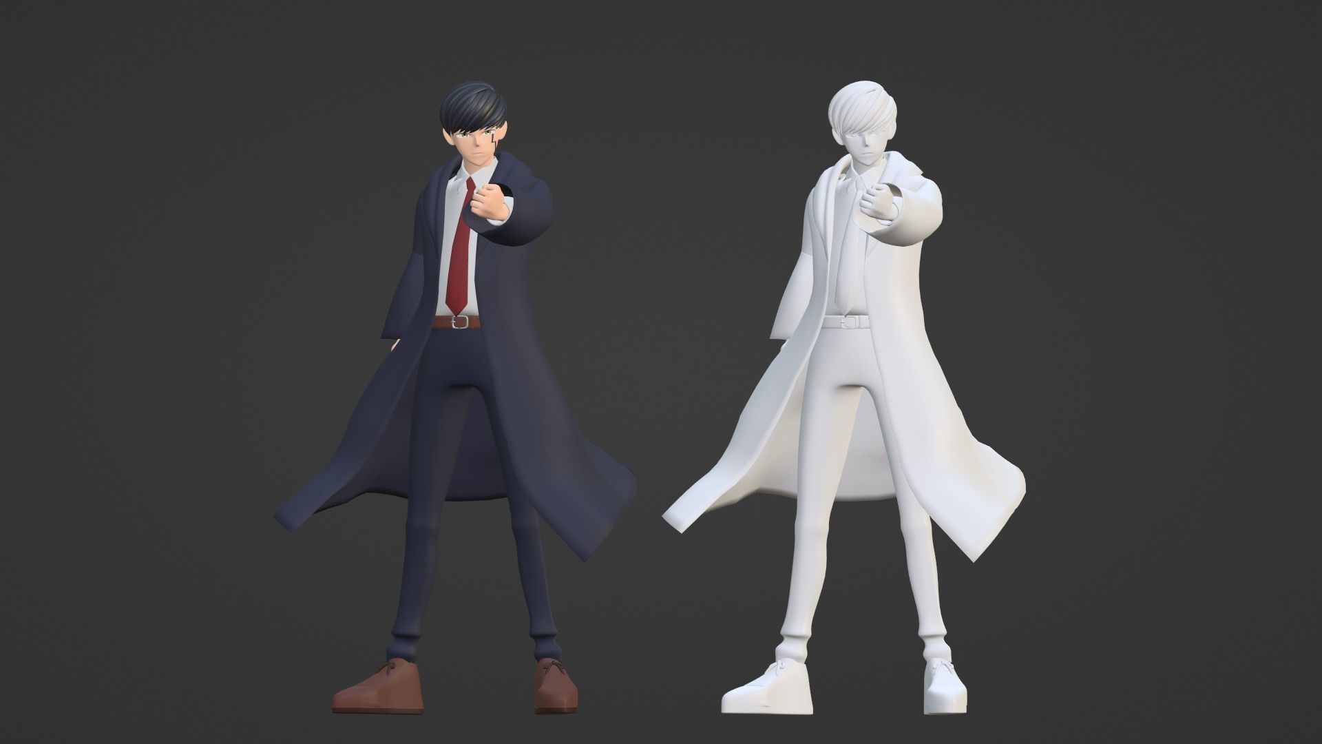 Mash Burnedead - Mashle 3D model_15