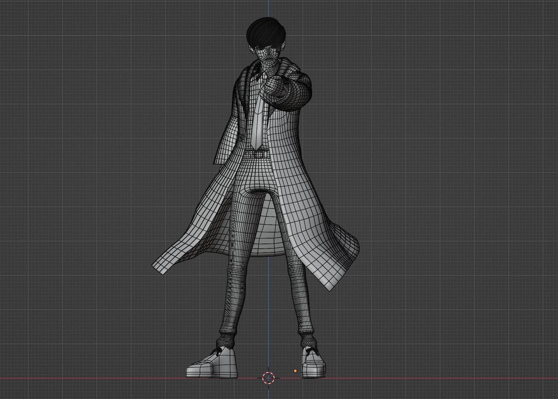 Mash Burnedead - Mashle 3D model_8