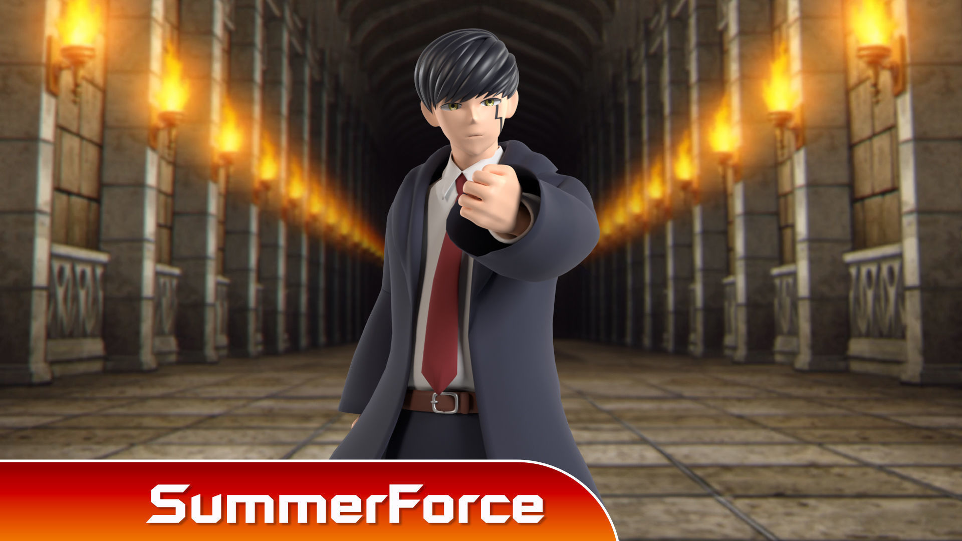 Mash Burnedead - Mashle 3D model_1