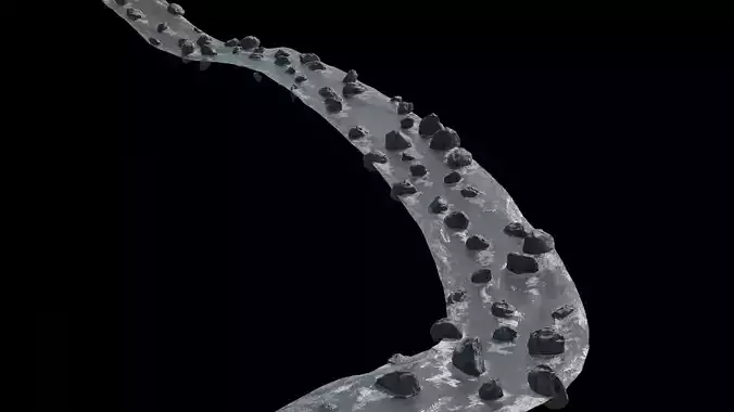 Procedural River Generator 3D model