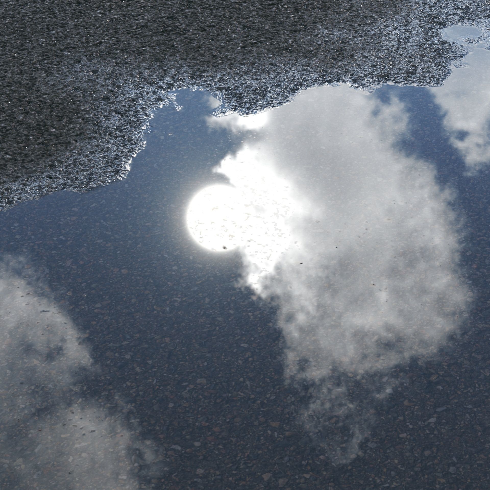 Wet asphalt material 06 8k seamless PBR 3D model_5