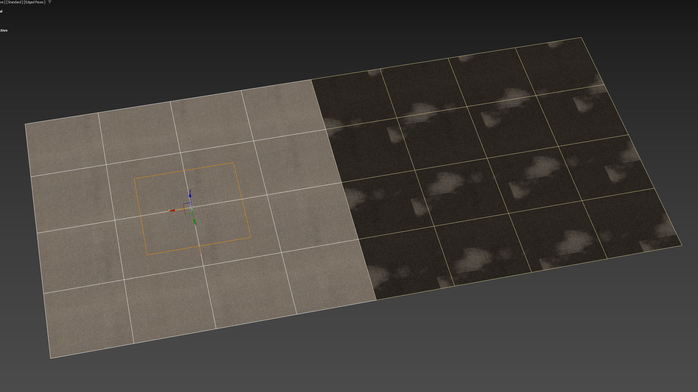 Wet asphalt material 06 8k seamless PBR 3D model_13