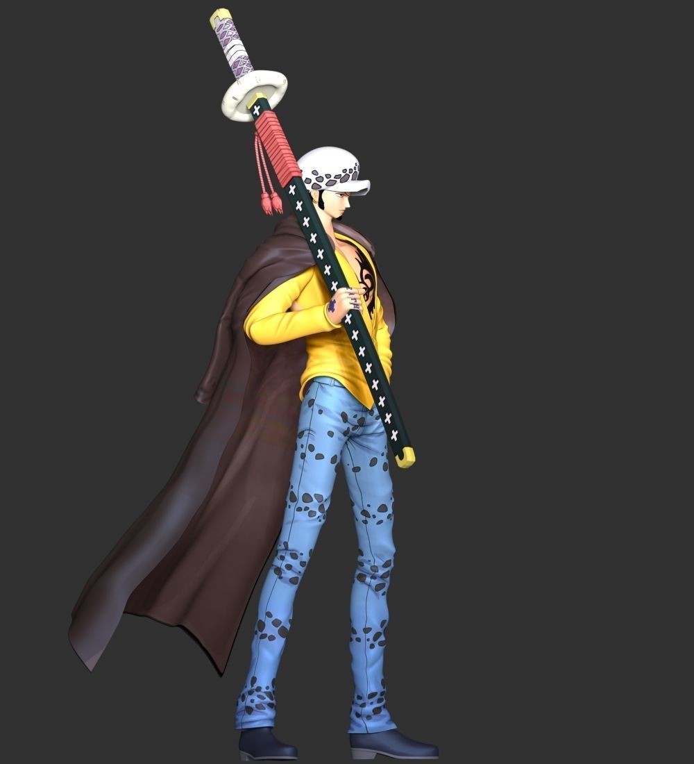 One Piece - Trafalgar Law 3D print model_6